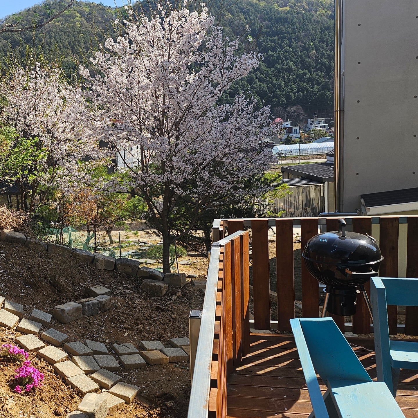 온수풀 · 데크